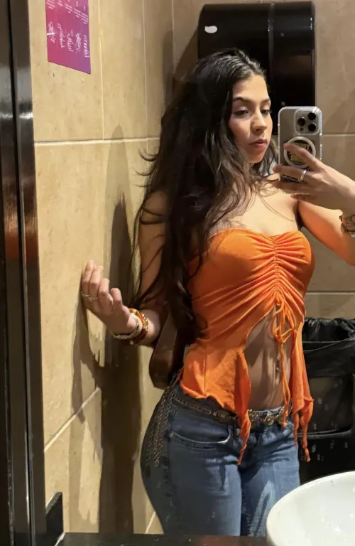 Upvote to see titty bathroom pics