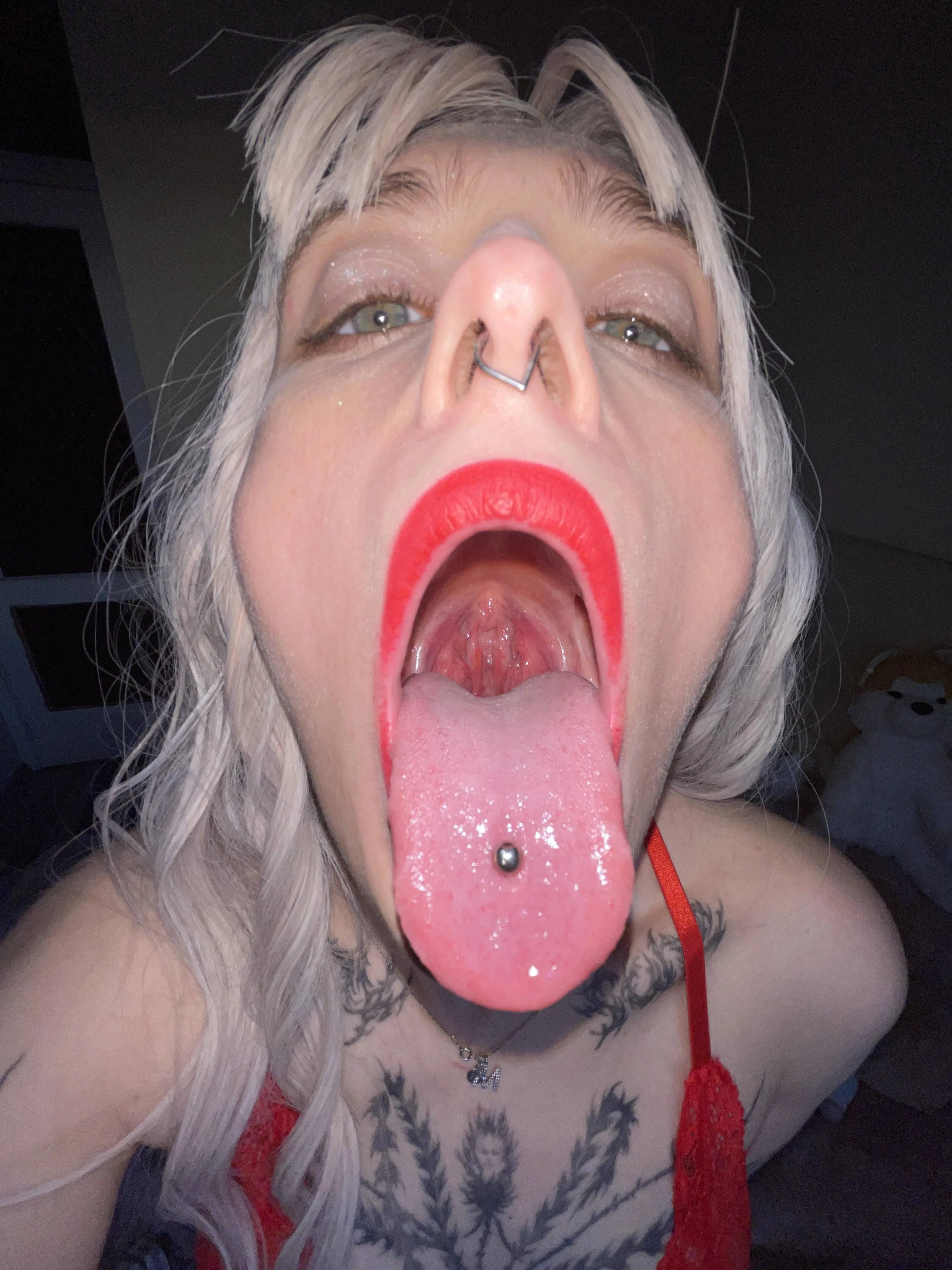 You will slide down and I’ll keep you in my tummy for a while😈✨ {f}