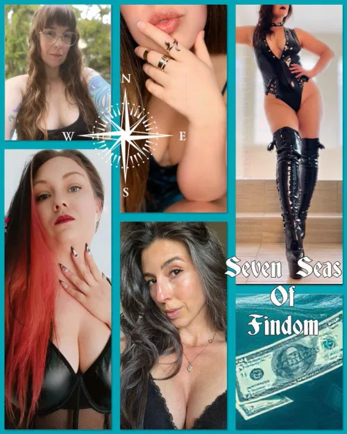 Findom goes deeper in the Seven Seas ... Time to show us if you'll sink or swim! 🌊💸