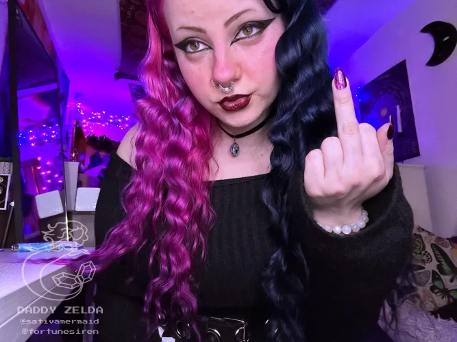you’re lucky your wallet looks awfully fuckable or else a pretty Goddess like me wouldn’t even acknowledge a loser like you.