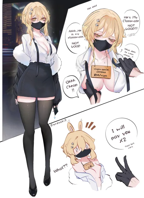 8 million mora a night for Lumi