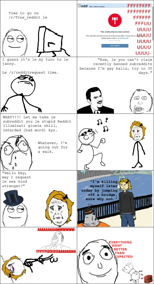 Back when this subreddit was banned briefly (le epic fail)