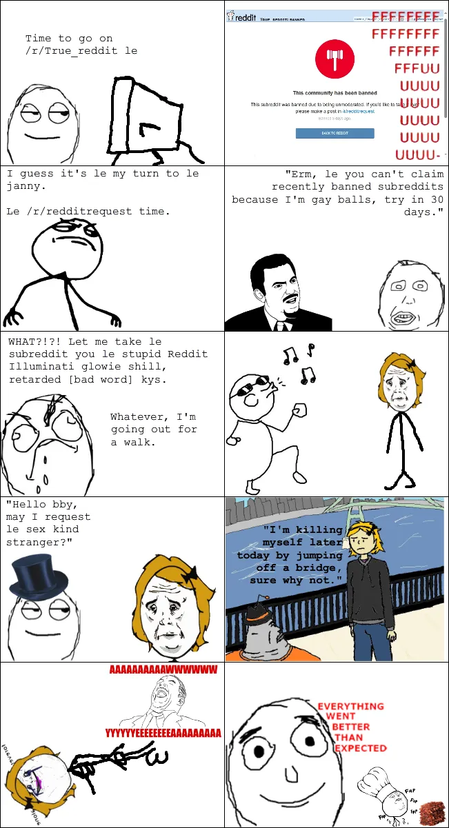 Back when this subreddit was banned briefly (le epic fail)