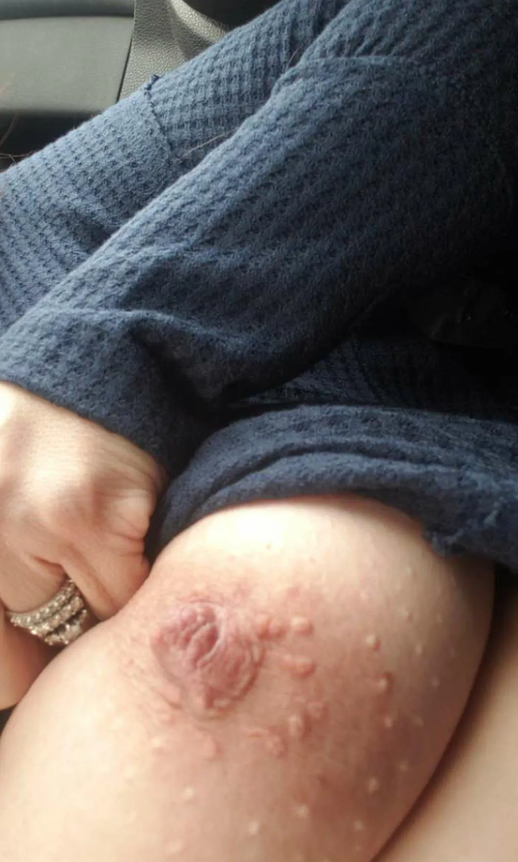 Flashing the cart boy ……