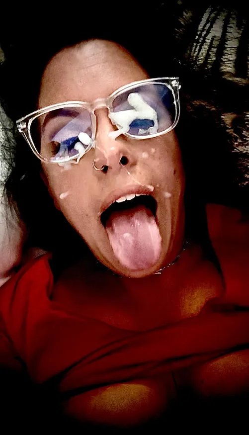 Good thing I had eye protection!