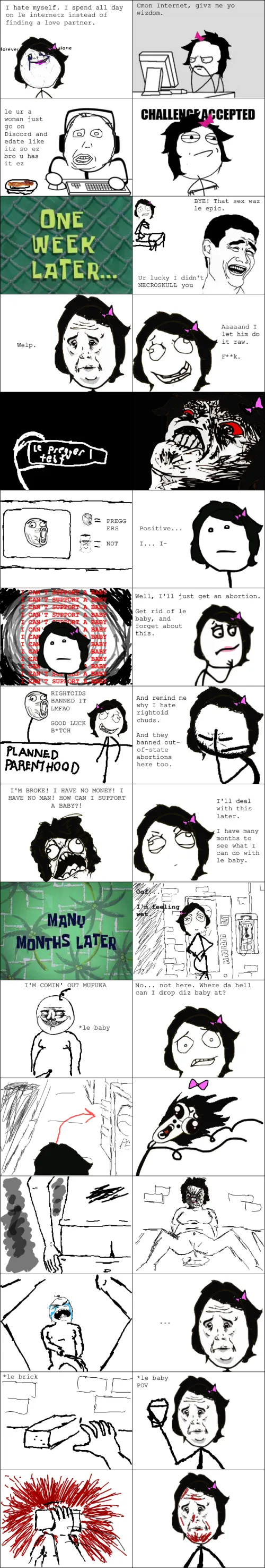 I didn't want to bring you to this world.