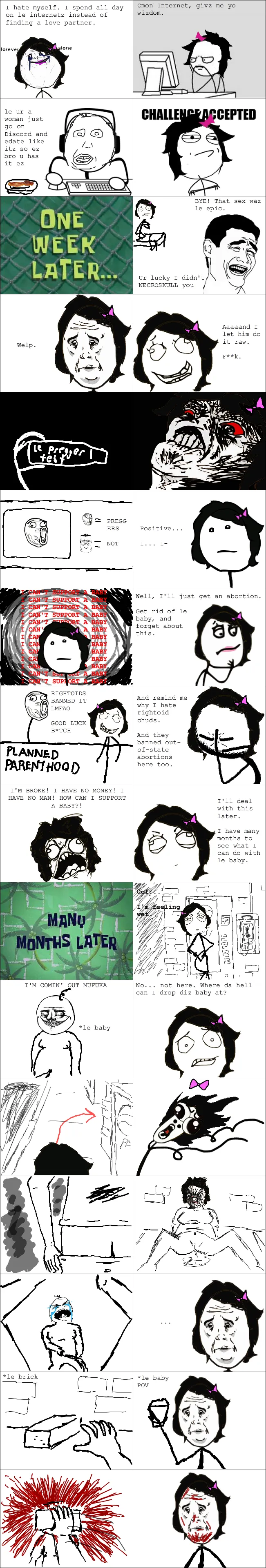 I didn't want to bring you to this world.