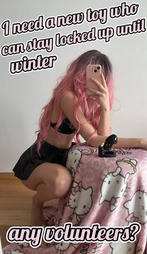 I need a long term little sub 🔐