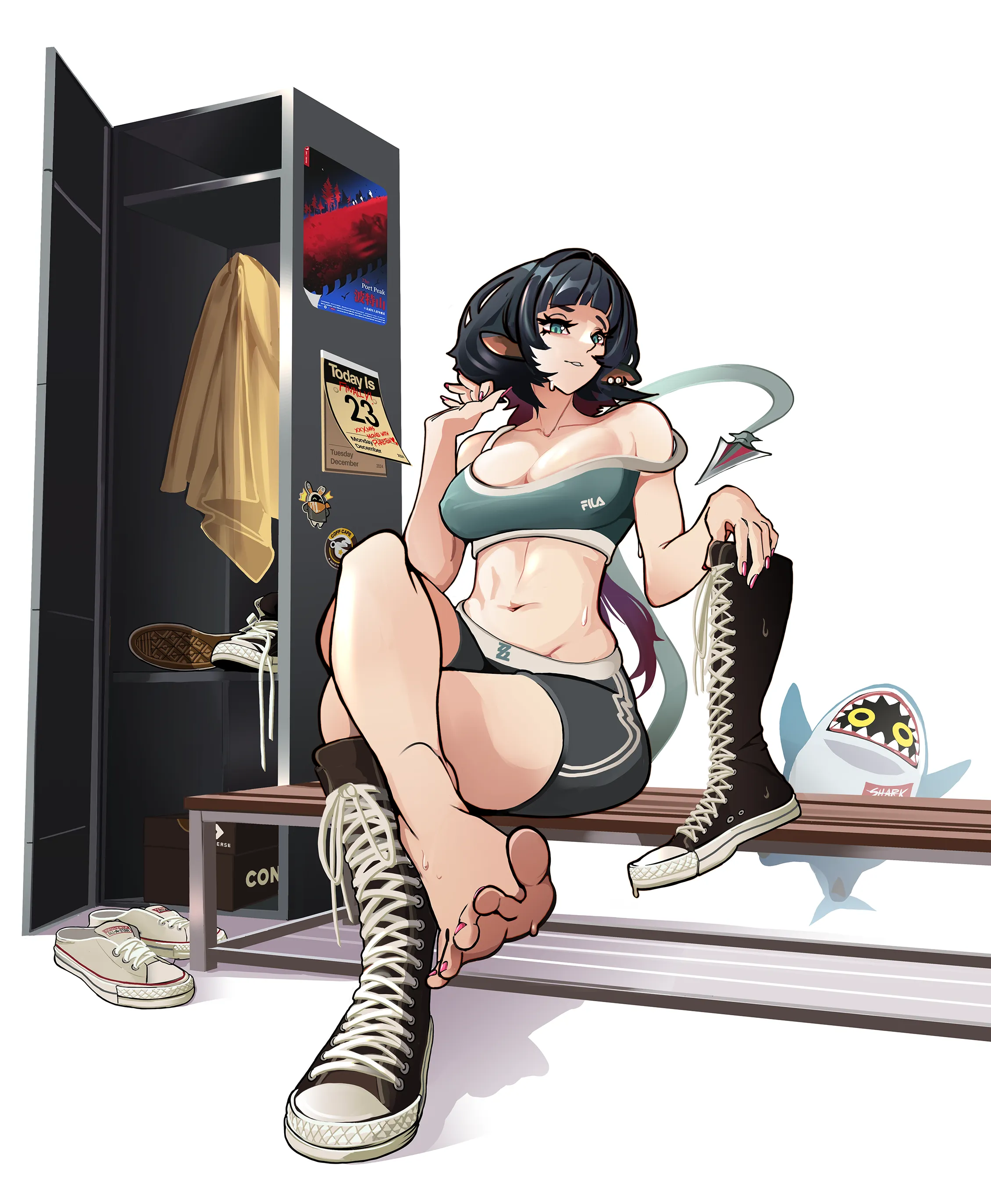 Jane Doe 🐀 (zenless zone zero) - NO AI - Commission for Anon [art by me]