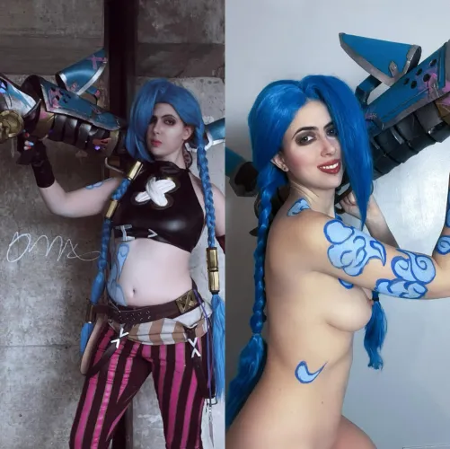 Jinx cosplay by Kessie Vao