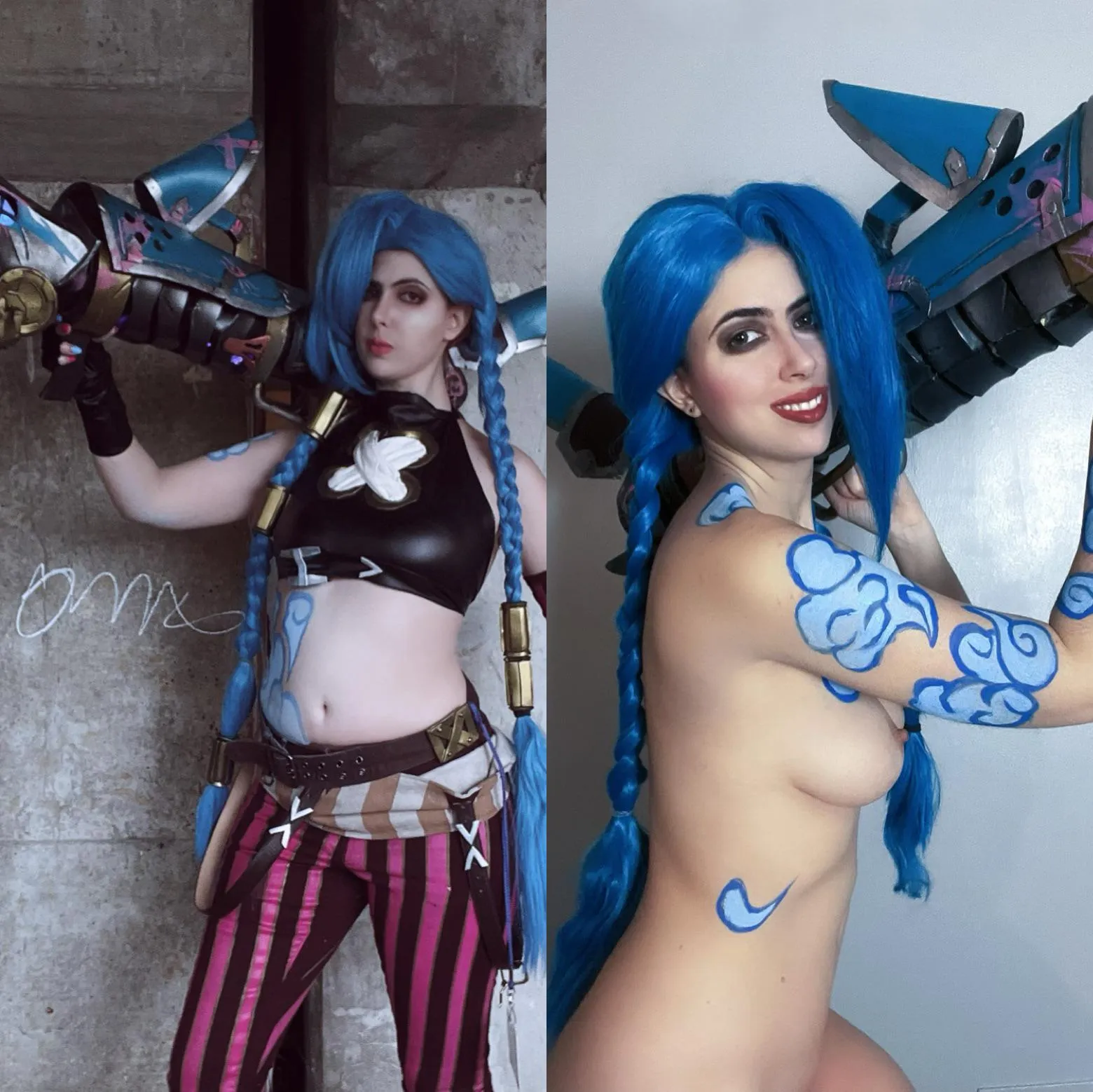 Jinx cosplay by Kessie Vao
