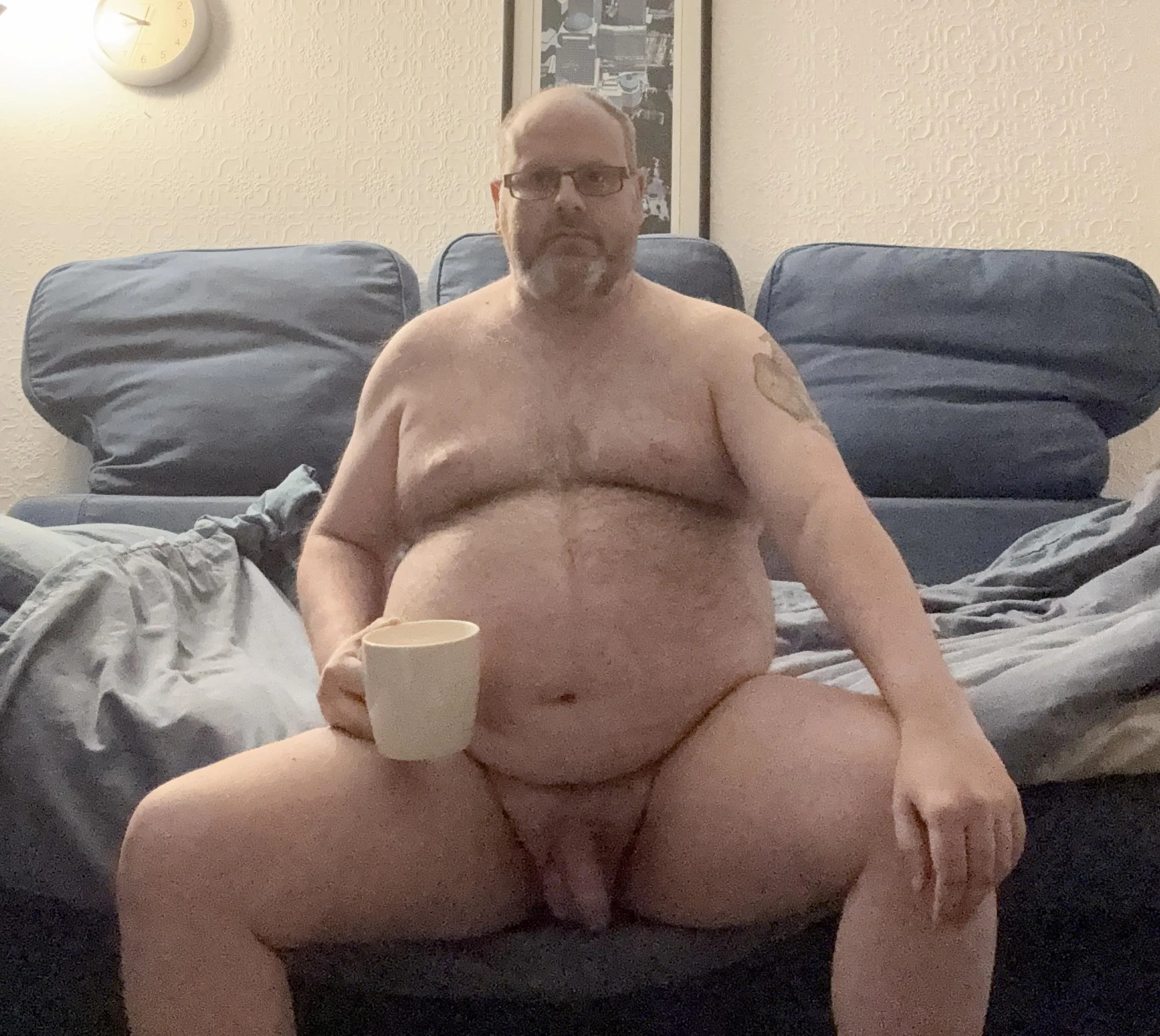 Just chilling out on a Sunday drinking a coffee