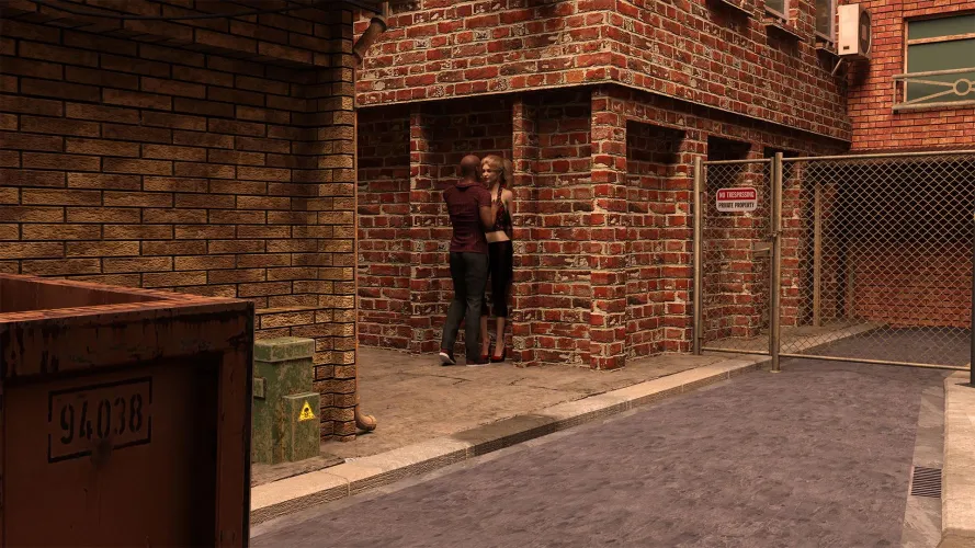 Karen in the Back Alley - My Friend's Family (Captain Kitty)