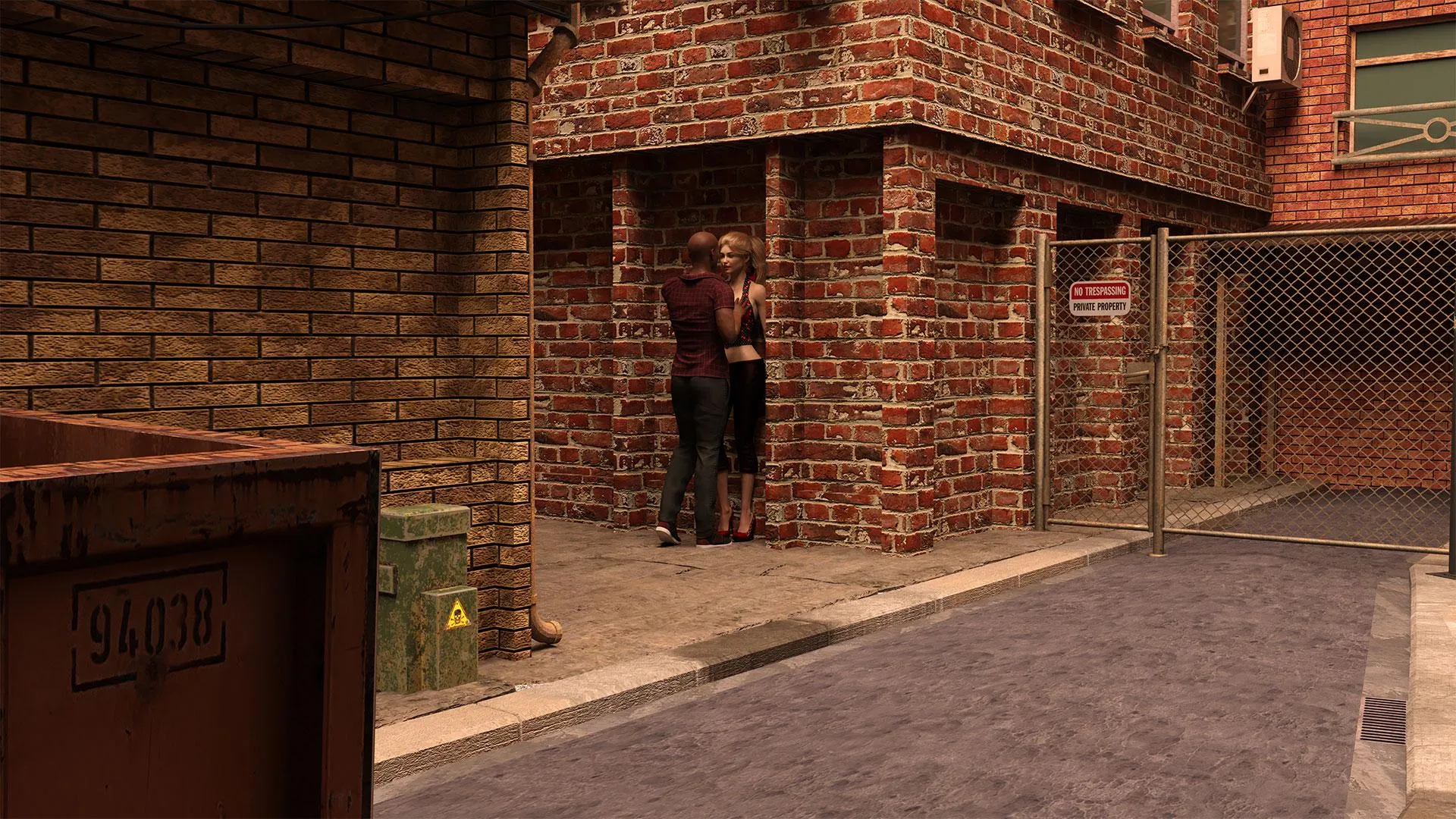 Karen in the Back Alley - My Friend's Family (Captain Kitty)