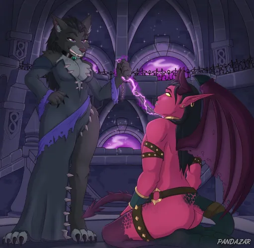 Warlock Femdom (Pandazar)