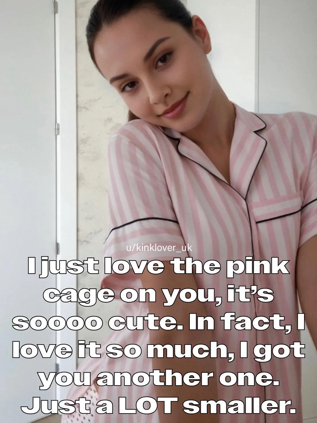 You think you won’t fit? She’ll make it, no matter what…