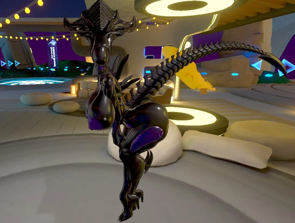 [F4A] Female Queen xenomorph looking for a Male to Help me build a hive~ (im a Desktop mute)