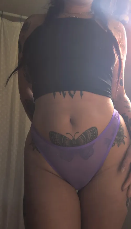 Purple Savage Fenty thong 2 day wear wear available 💜 [selling]