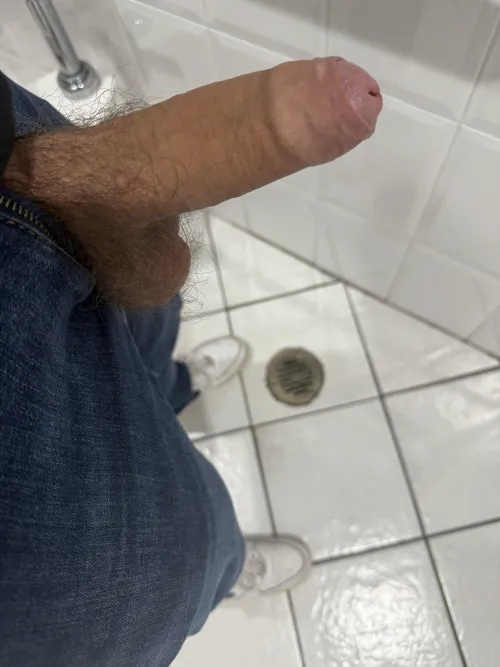 Work bathroom stroke