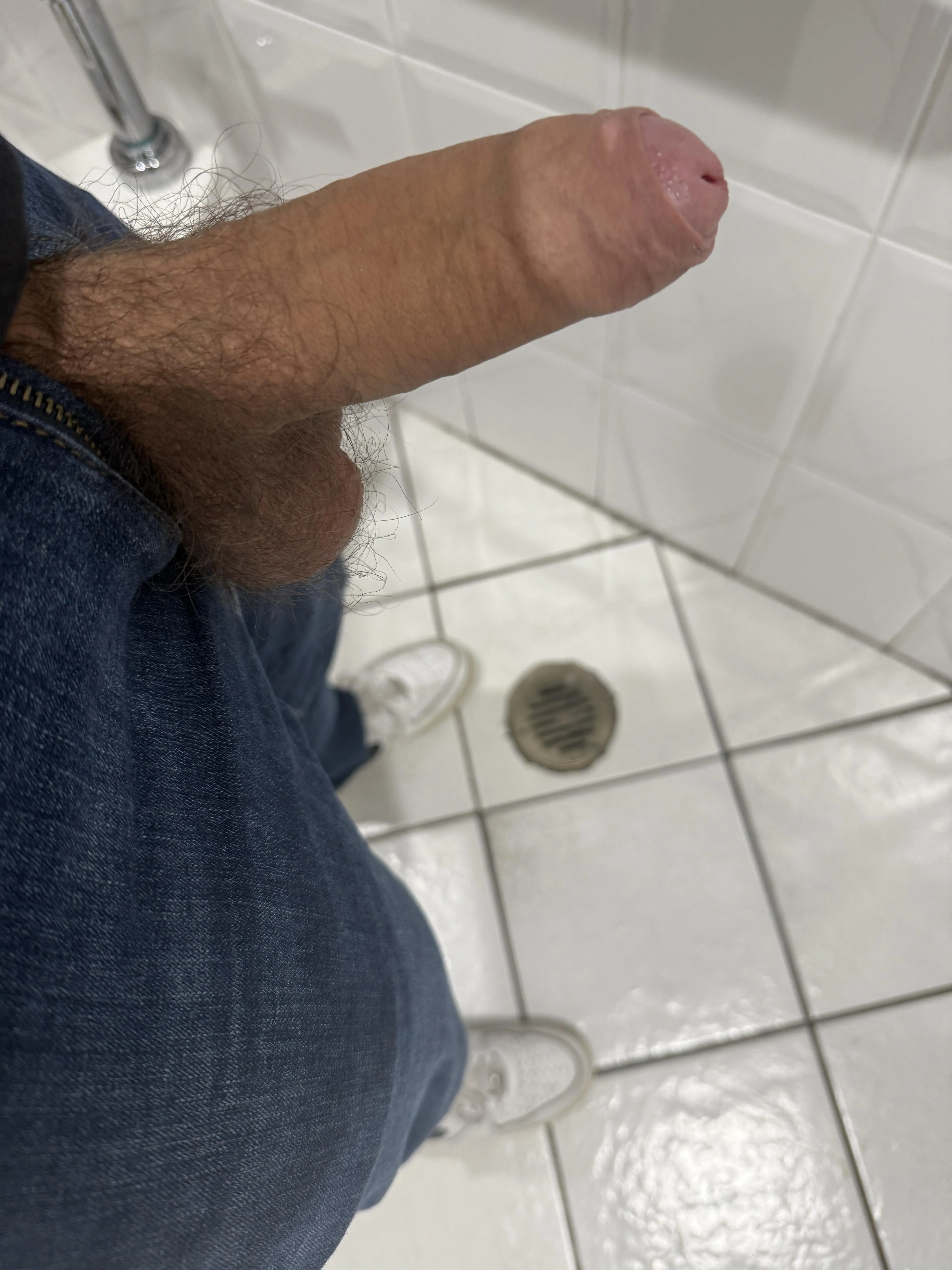 Work bathroom stroke