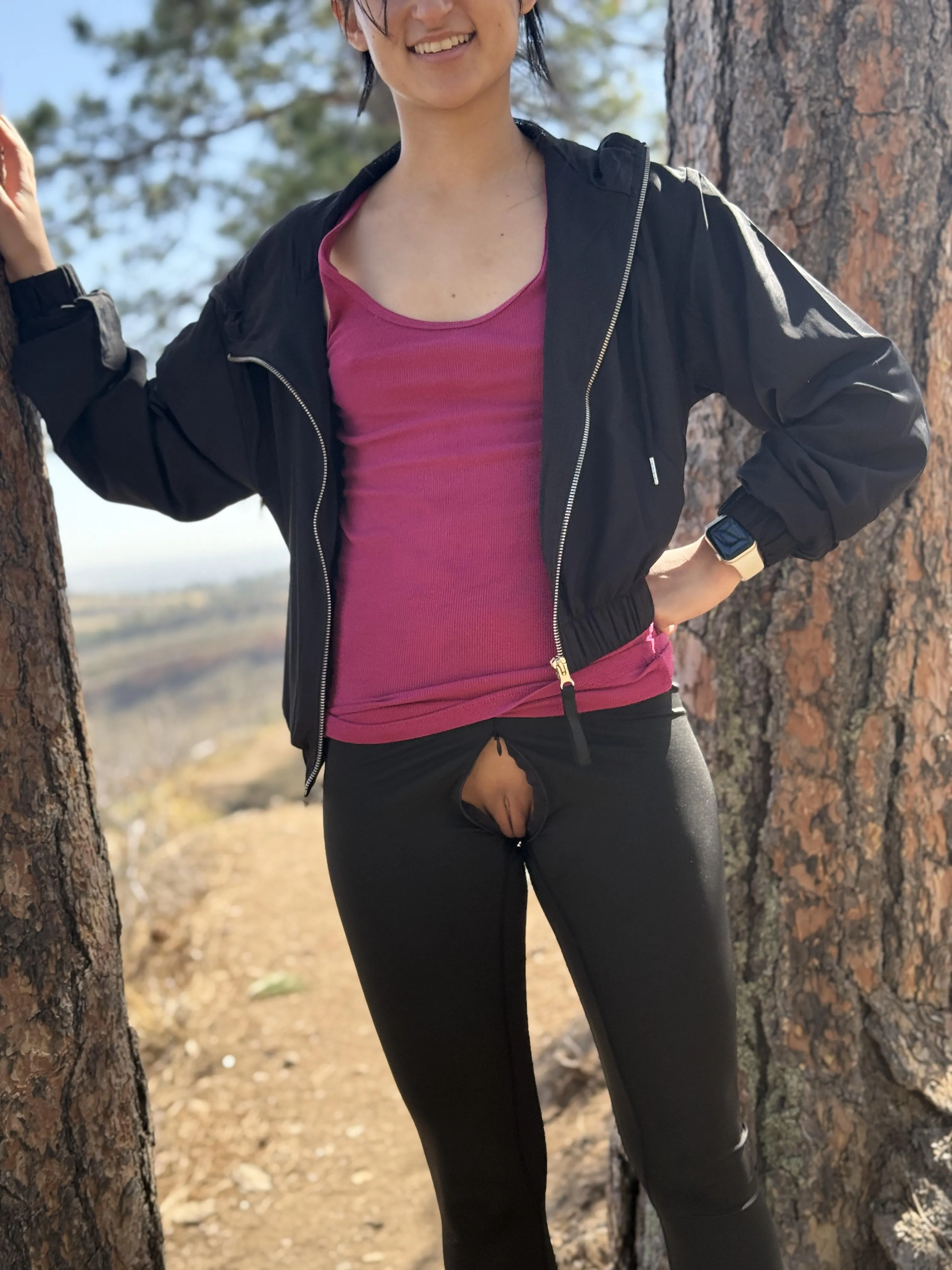 Always fun to hike out here