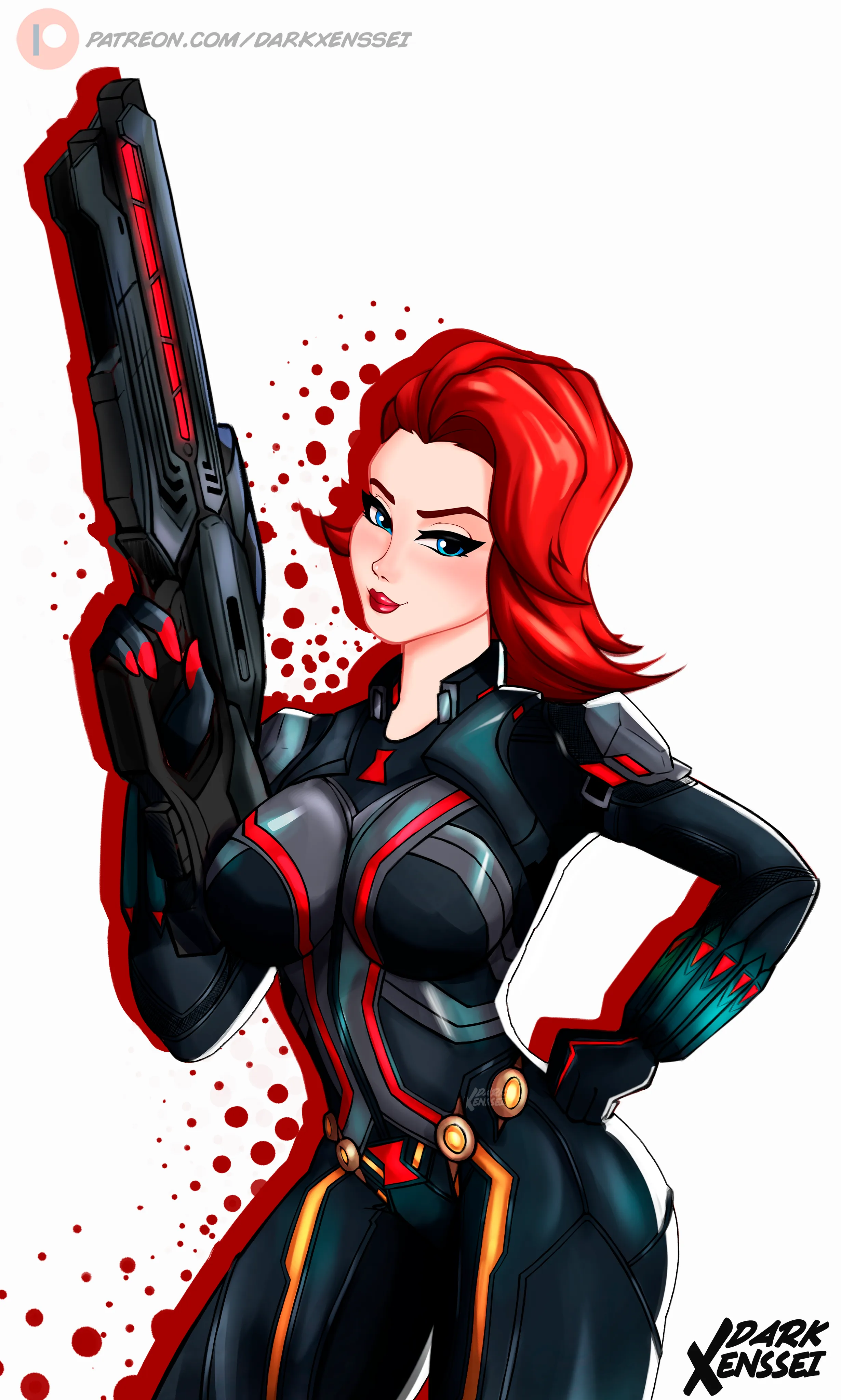 Black Widow by DarkXenssei