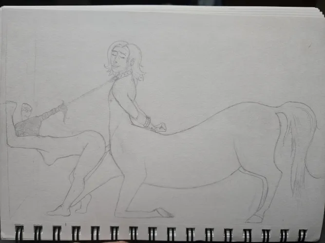 How do we feel about front genitalia on centaurs?