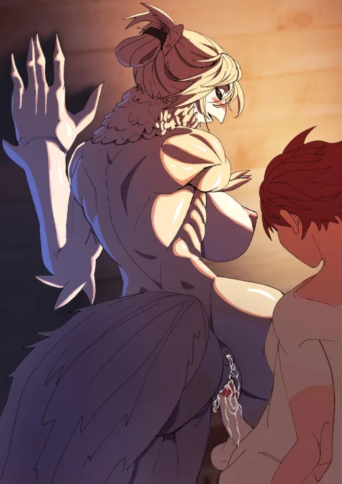 More owl lady art (art by me)