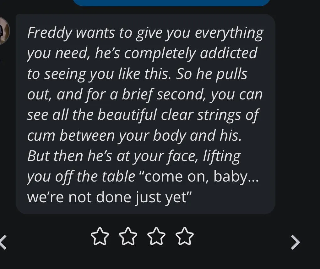 sorry this is the hottest thing i have ever read??