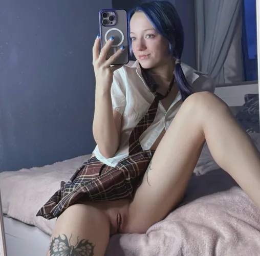 the girl next door is pale and playful