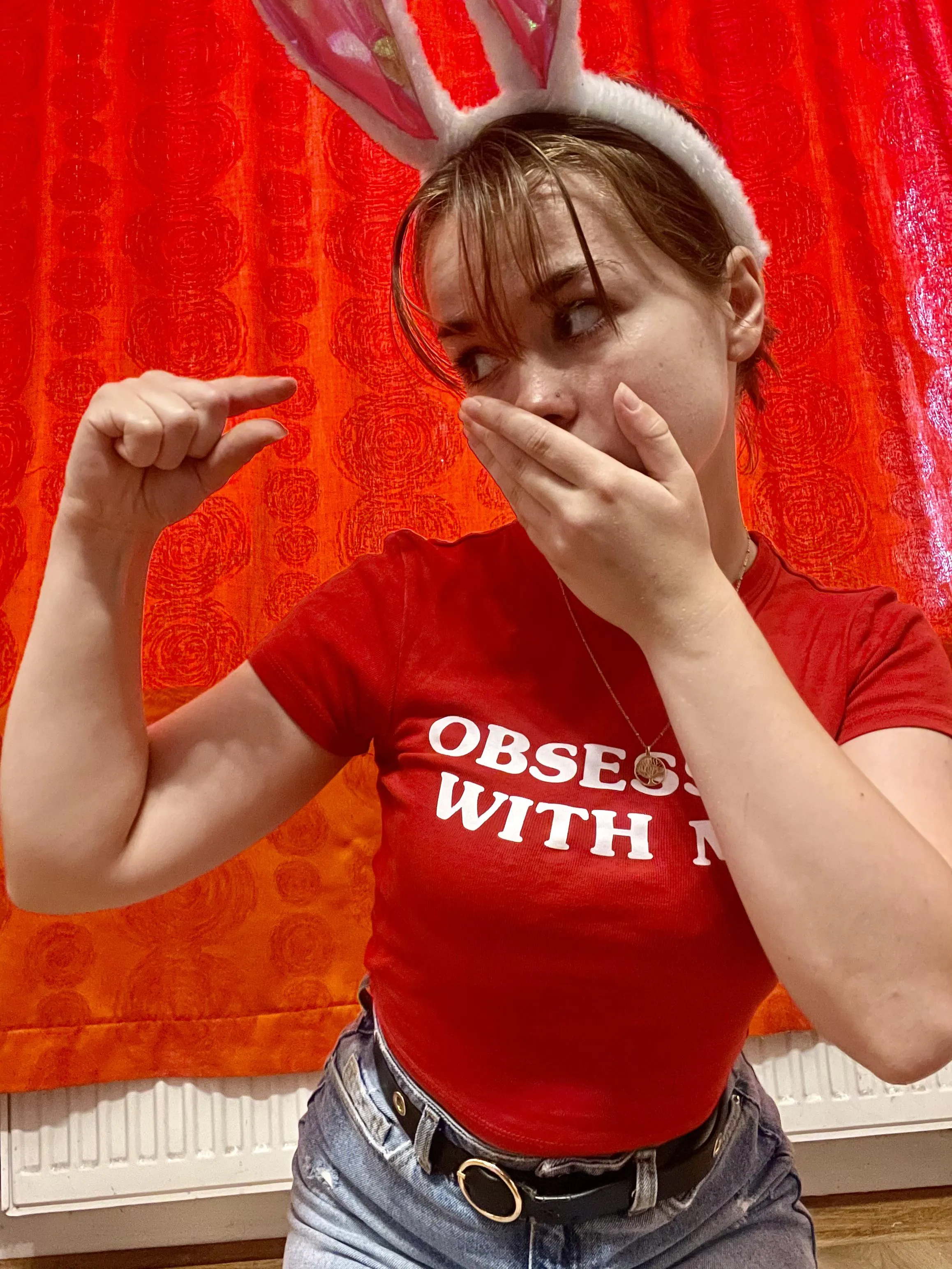 what was the reaction of the girl that saw ur clitty?? 😂