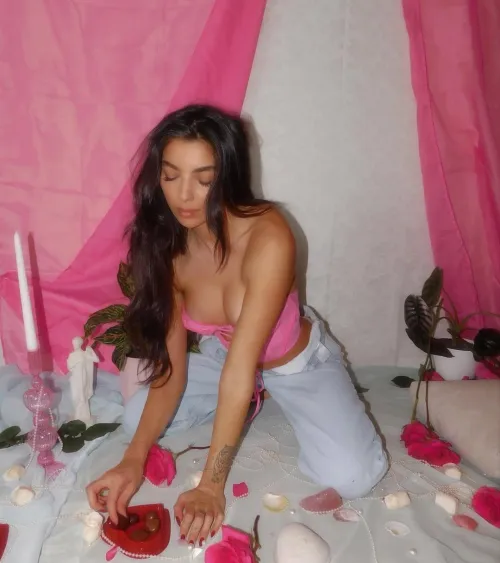 A little cleavage won't hurt.