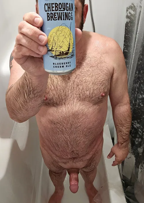 Cheboygan Brewing Blueberry Cream Ale!