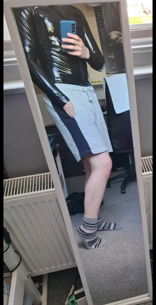 Cheeky bit of latex for working from home