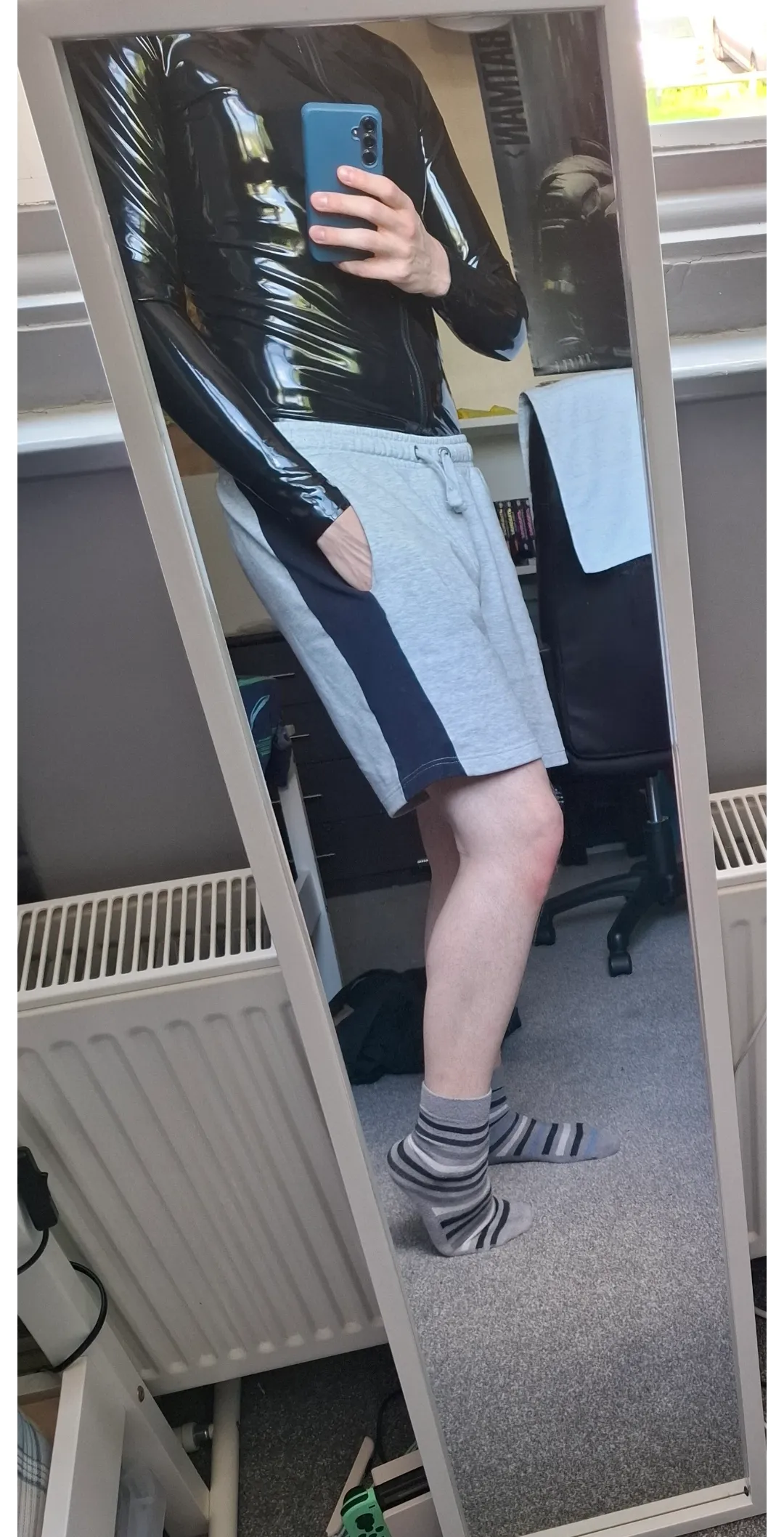 Cheeky bit of latex for working from home