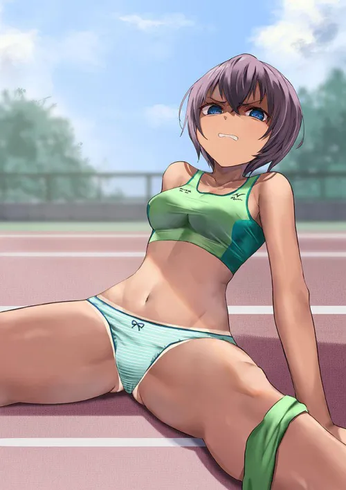 Disgusted Track and Field Ichikawa Rin [Iya Pan]