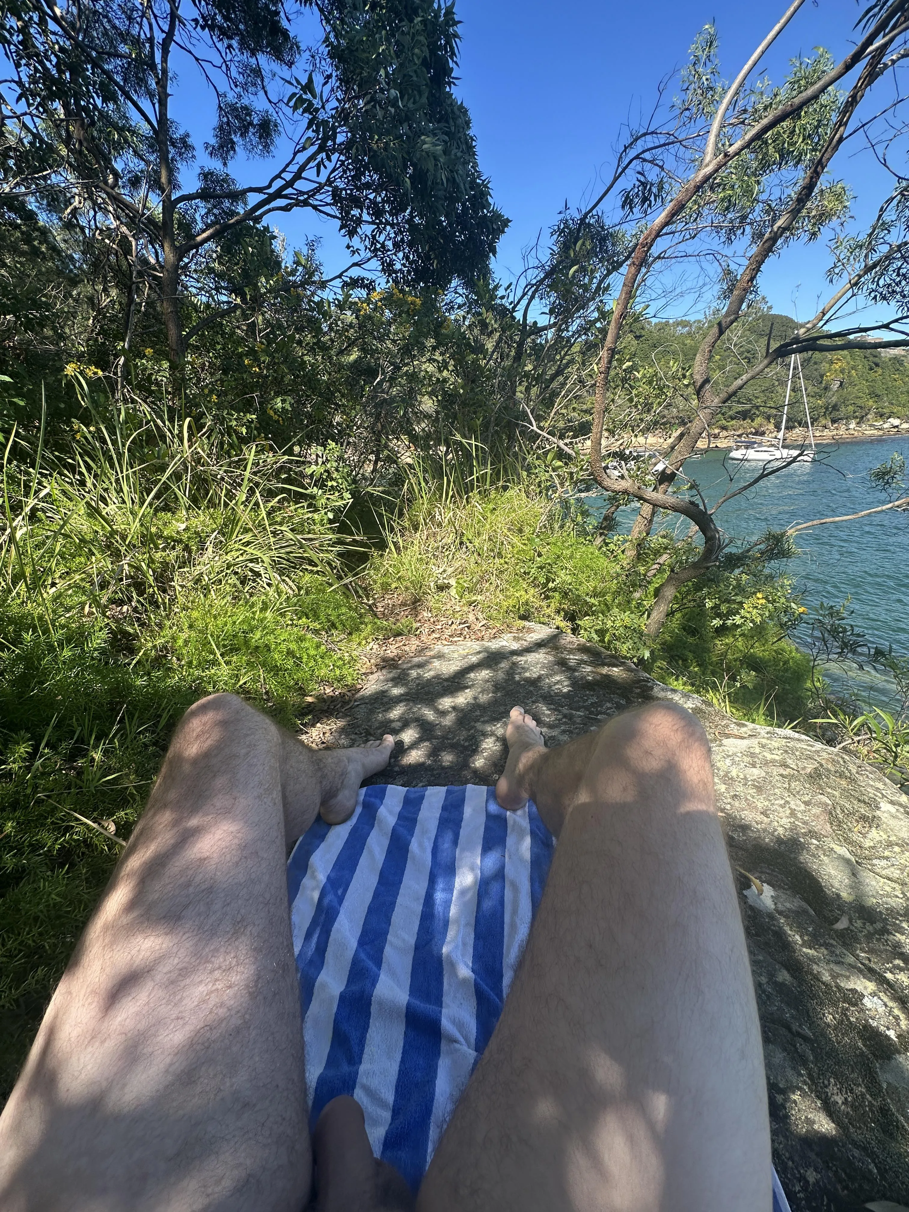 Enjoying the last of the Sydney sunshine ☀️