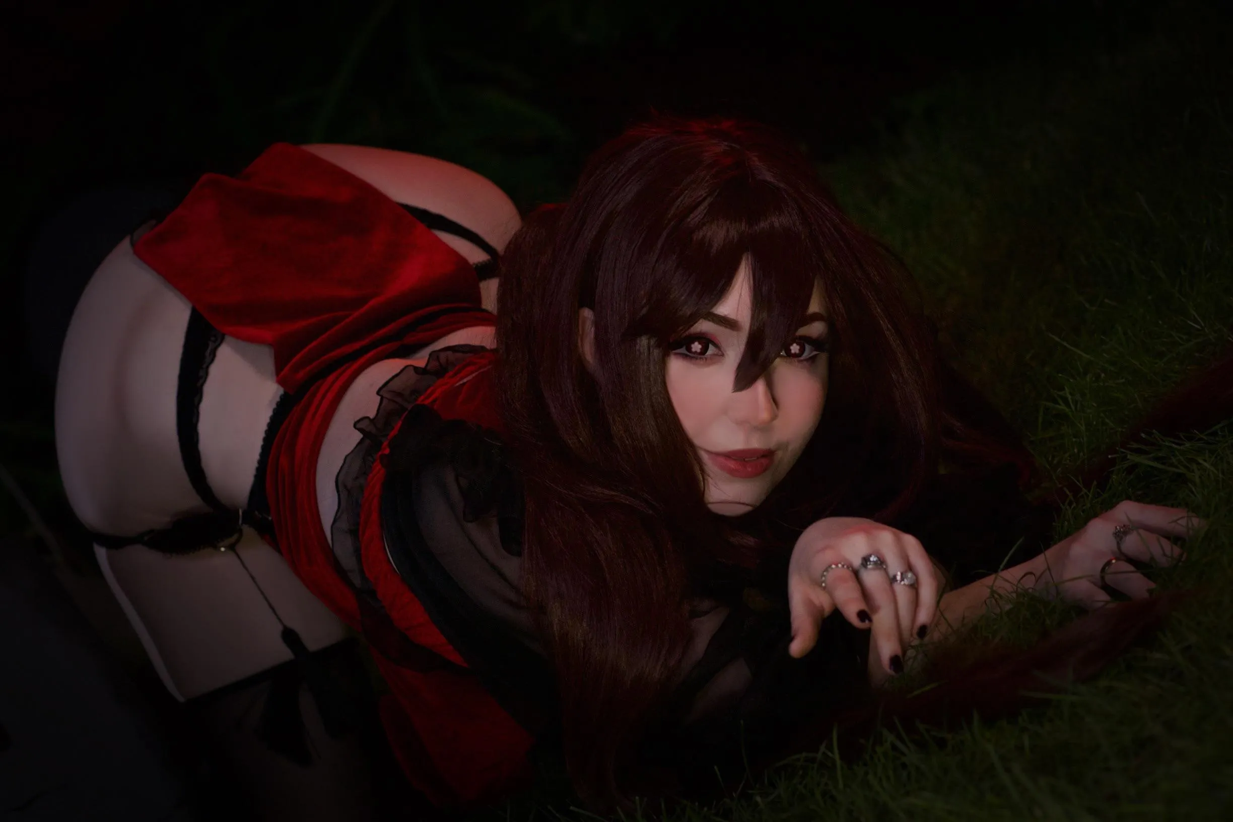 Hu Tao Cosplay by Minxrain