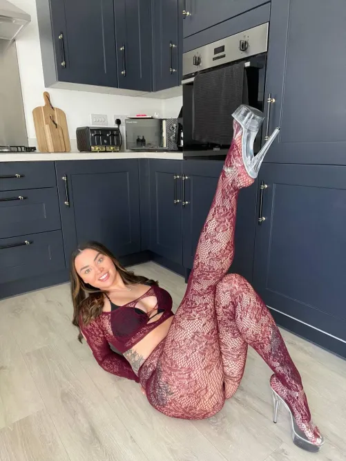 I dressed like your fantasy. Now behave accordingly.