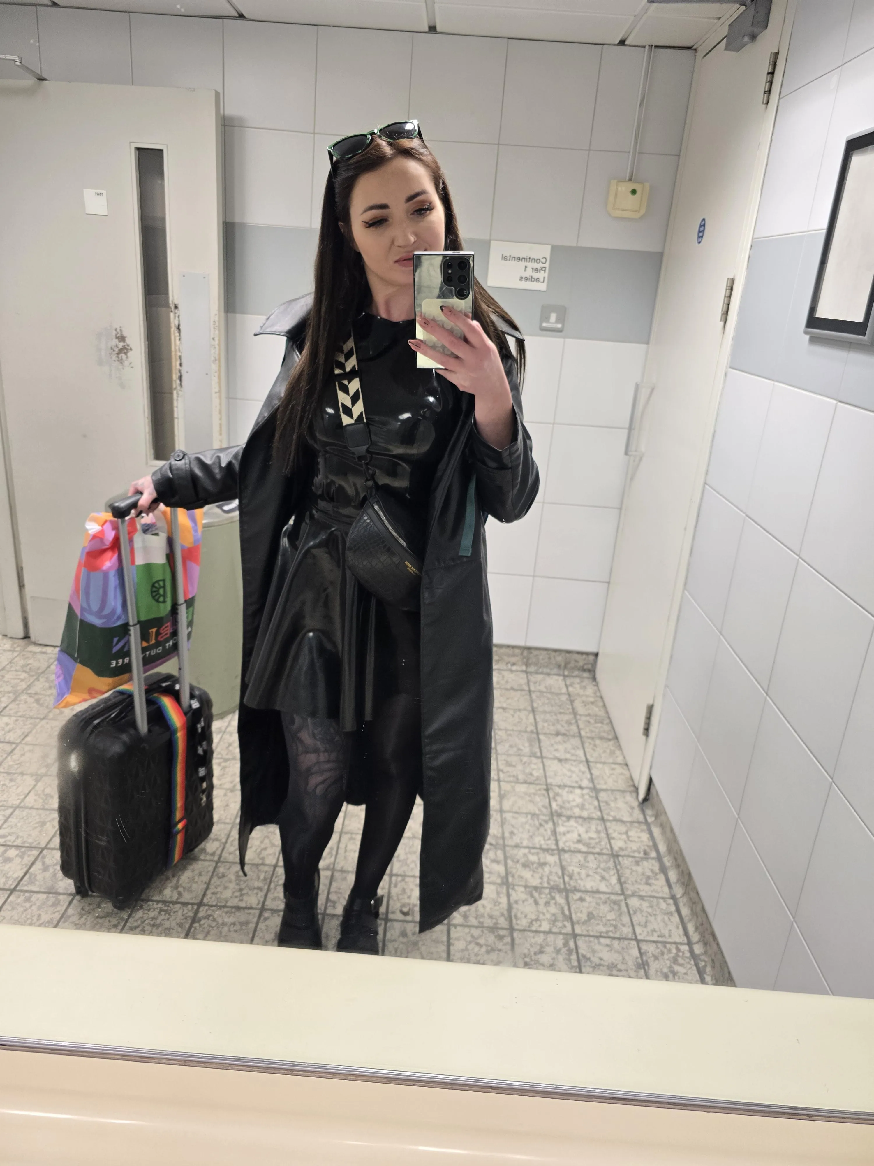 On my shiny travels through the airport