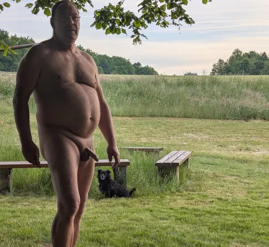 Schön im Park abhängen