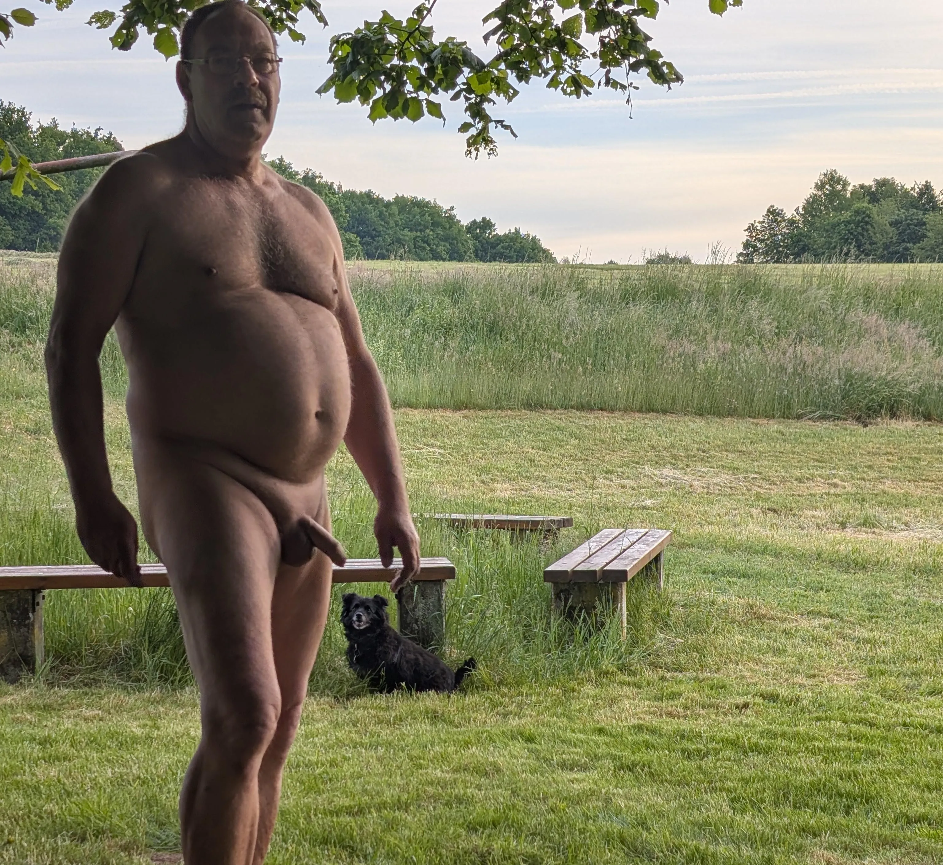 Schön im Park abhängen