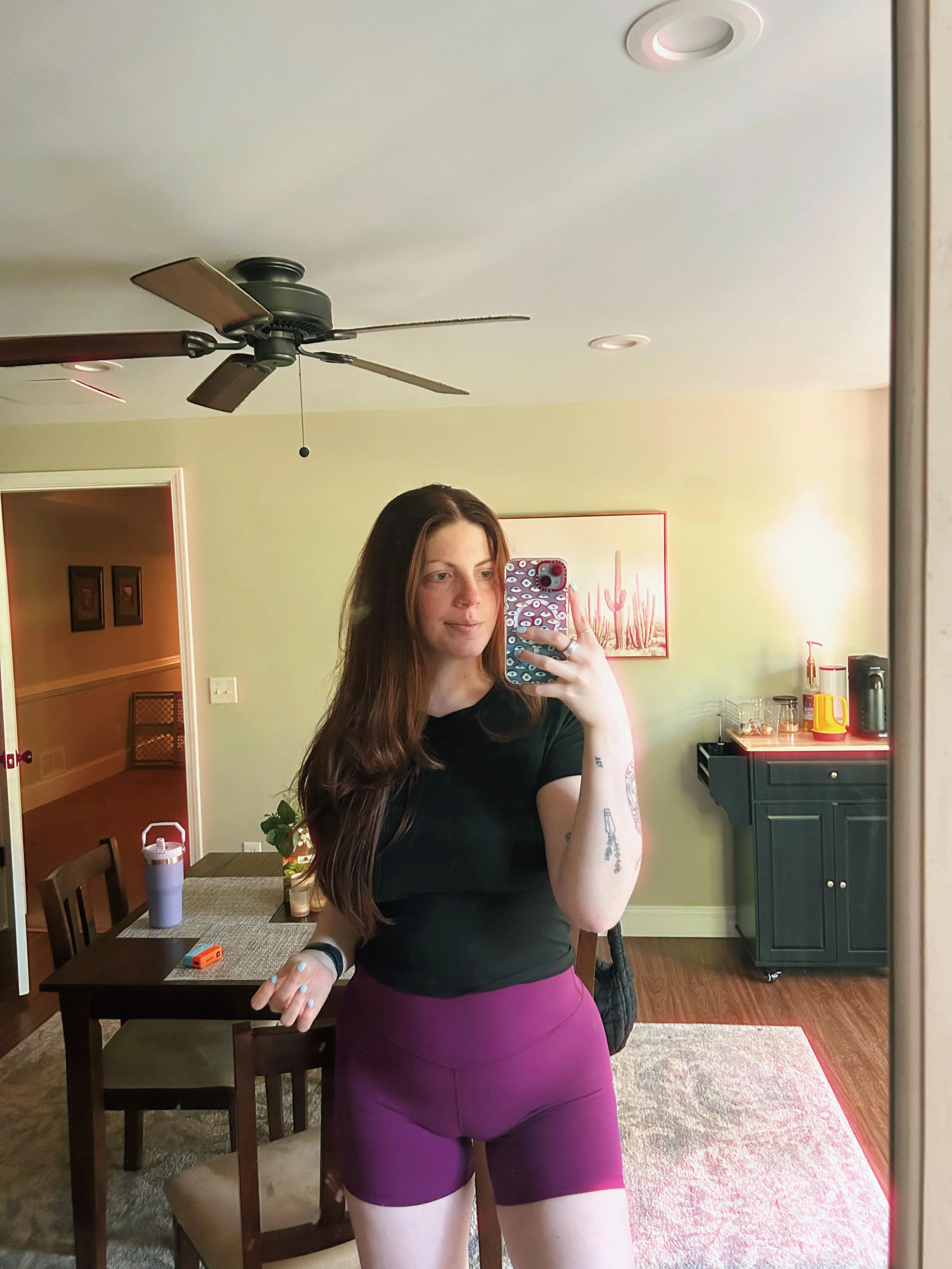 Slim in the waist. Stern in the face.