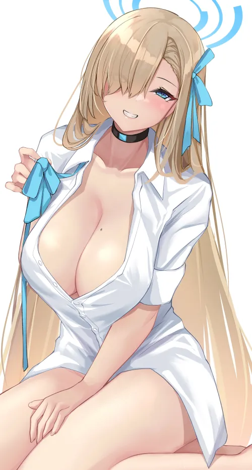Undressing Asuna [Blue Archive]
