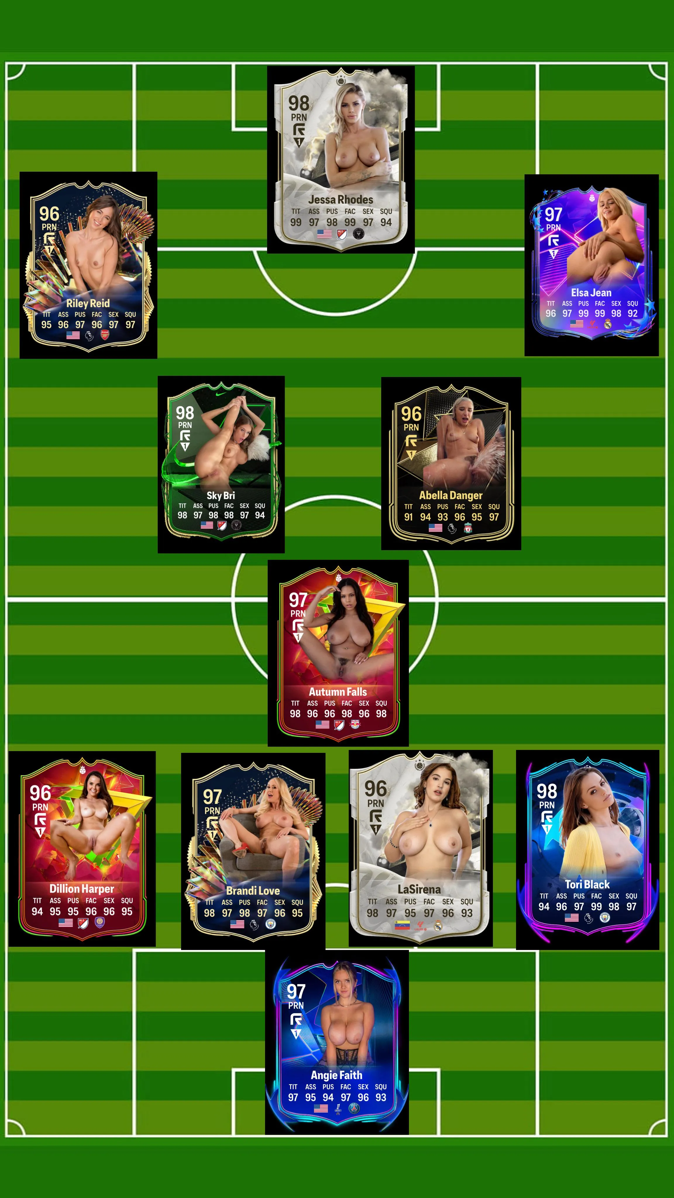 What does everyone think of this Pornstar XI?