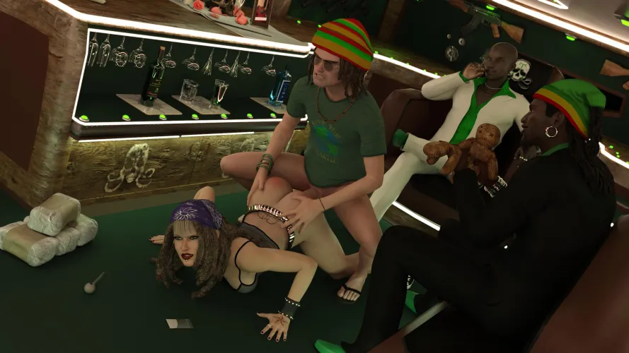 What if The Sons of Samedi picked up Shaundi instead of The Boss...? (R34Jobber)