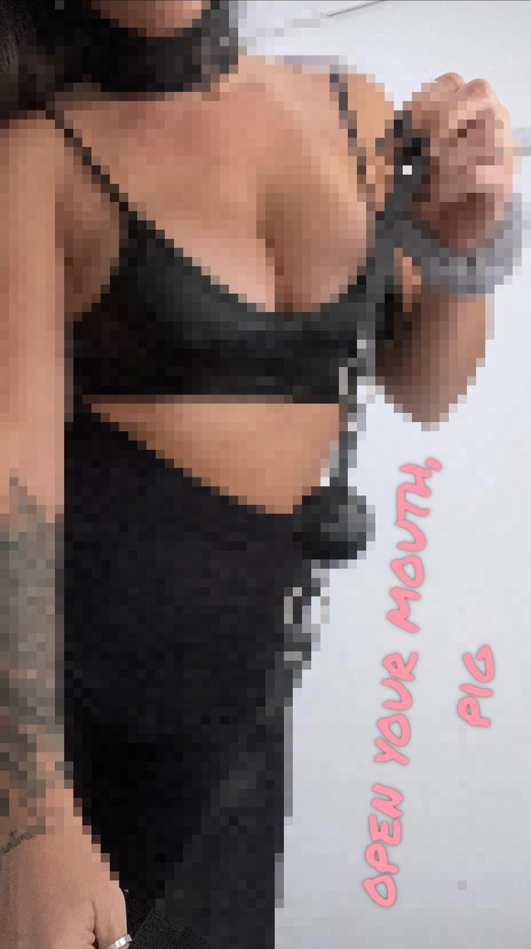 You will be my beta slave and let your goddess guide you! 🫵🔗🐷