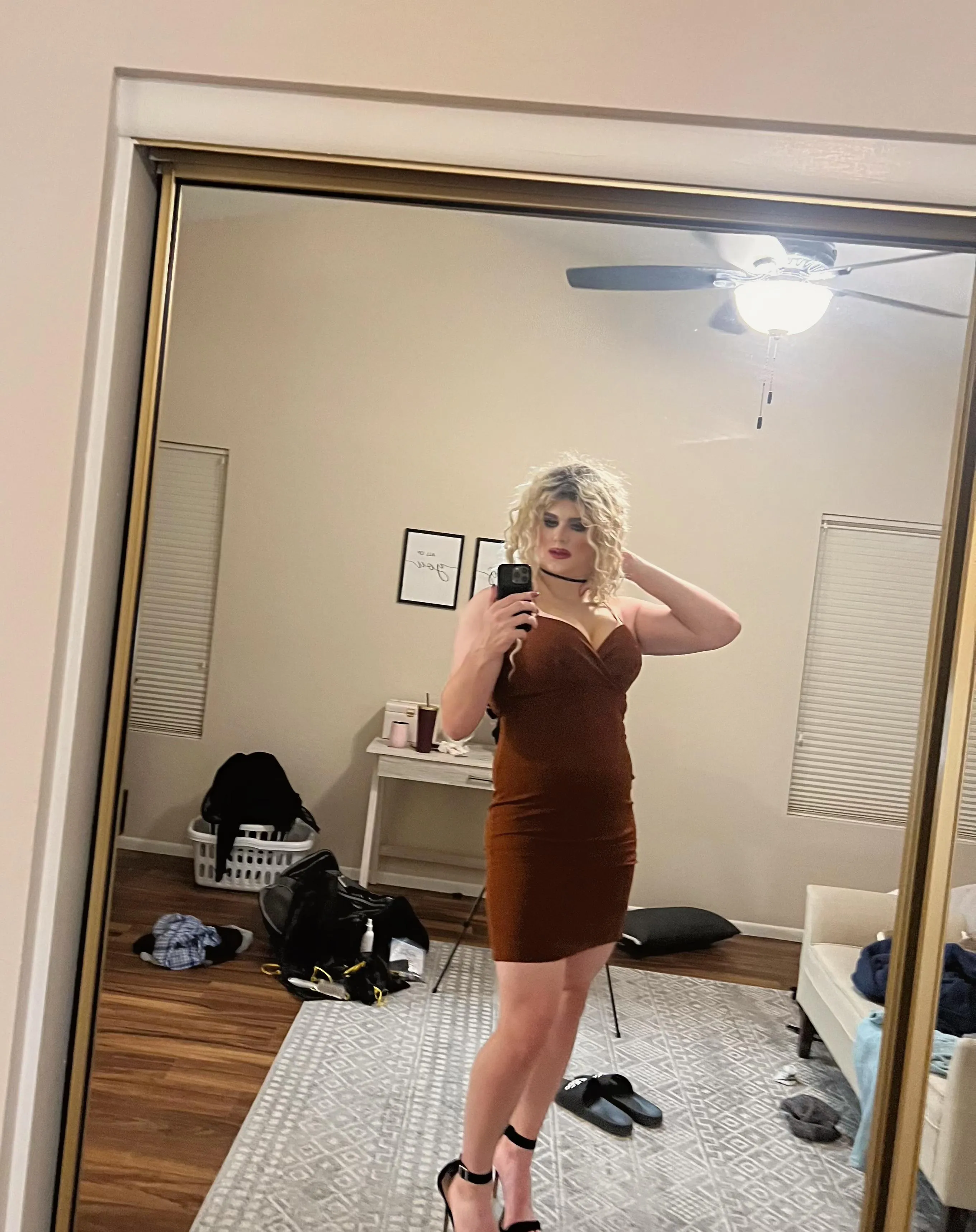 Always ready to show off the girls