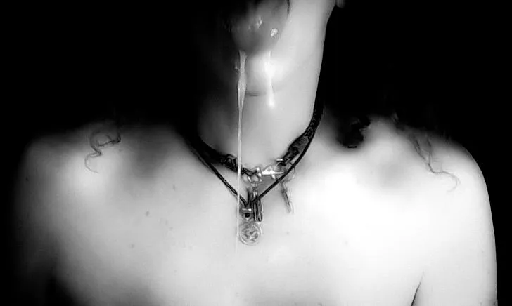 I love swallowing a load but sometimes I dribble for pics.