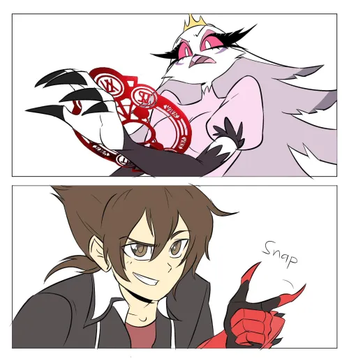 Oh no! 😯 (By commission by @peyg_sus